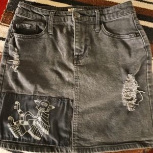 Black denim skirt 😍 ✨️